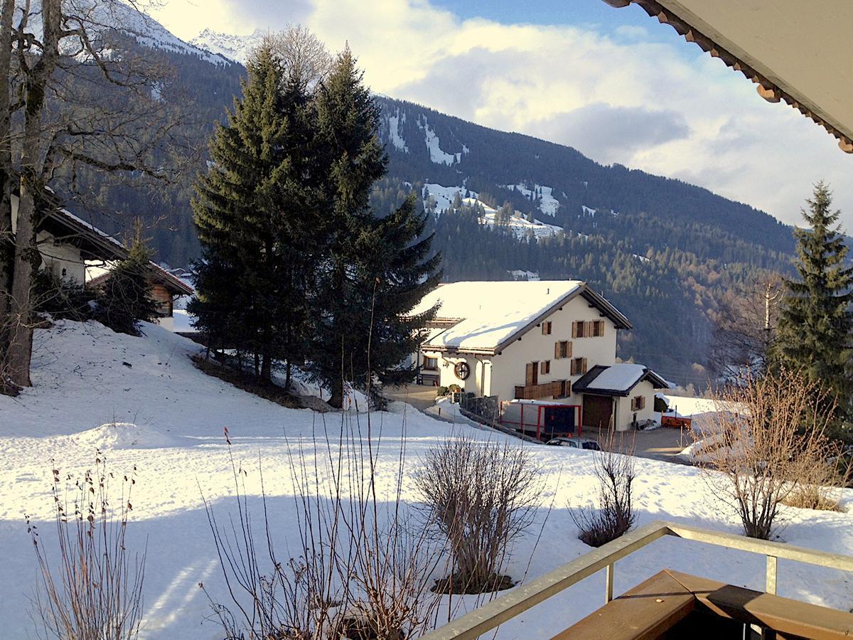 Haus Fless 7 Appartement Klosters Buitenkant foto